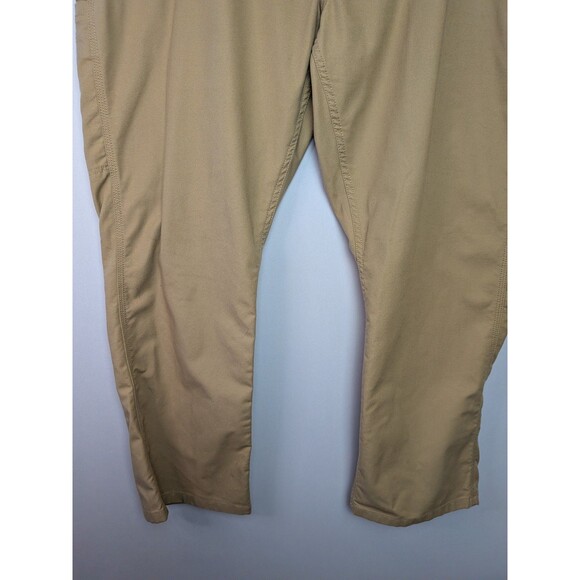Carhartt Work Pants Mens 42x30 Rugged Flex Relaxed Fit Canvas Tan Khaki BN3109-M - Picture 9 of 16
